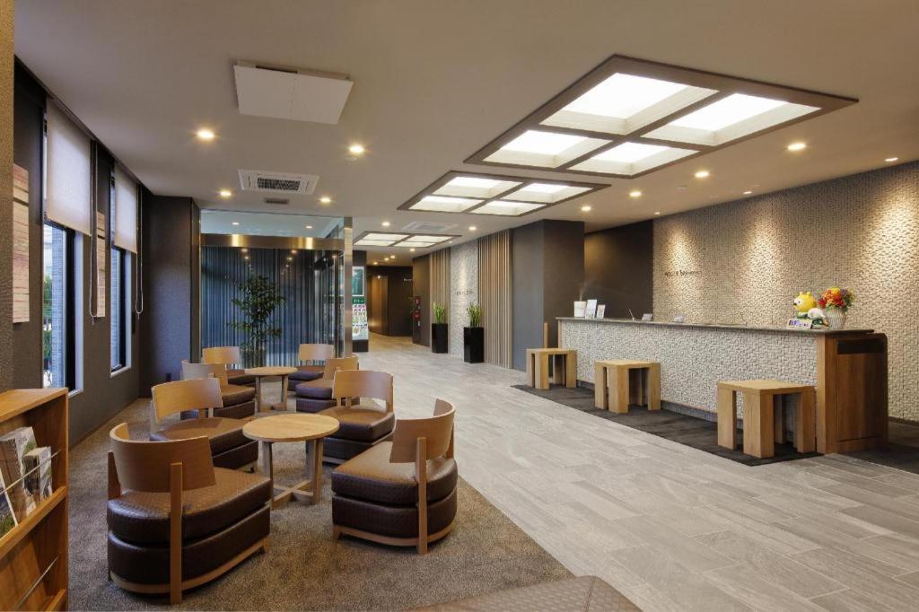 Hotel Route-Inn Shinano Omachi Ekimae Dış mekan fotoğraf