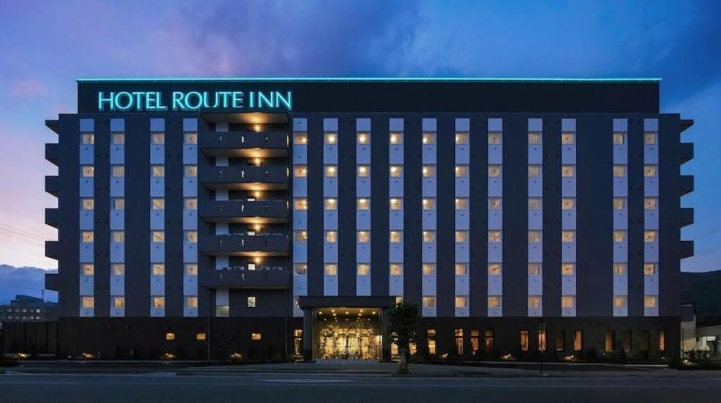 Hotel Route-Inn Shinano Omachi Ekimae Dış mekan fotoğraf