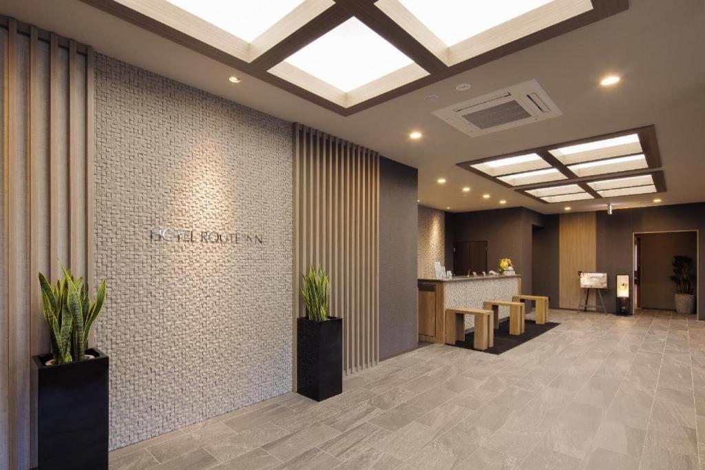 Hotel Route-Inn Shinano Omachi Ekimae Dış mekan fotoğraf